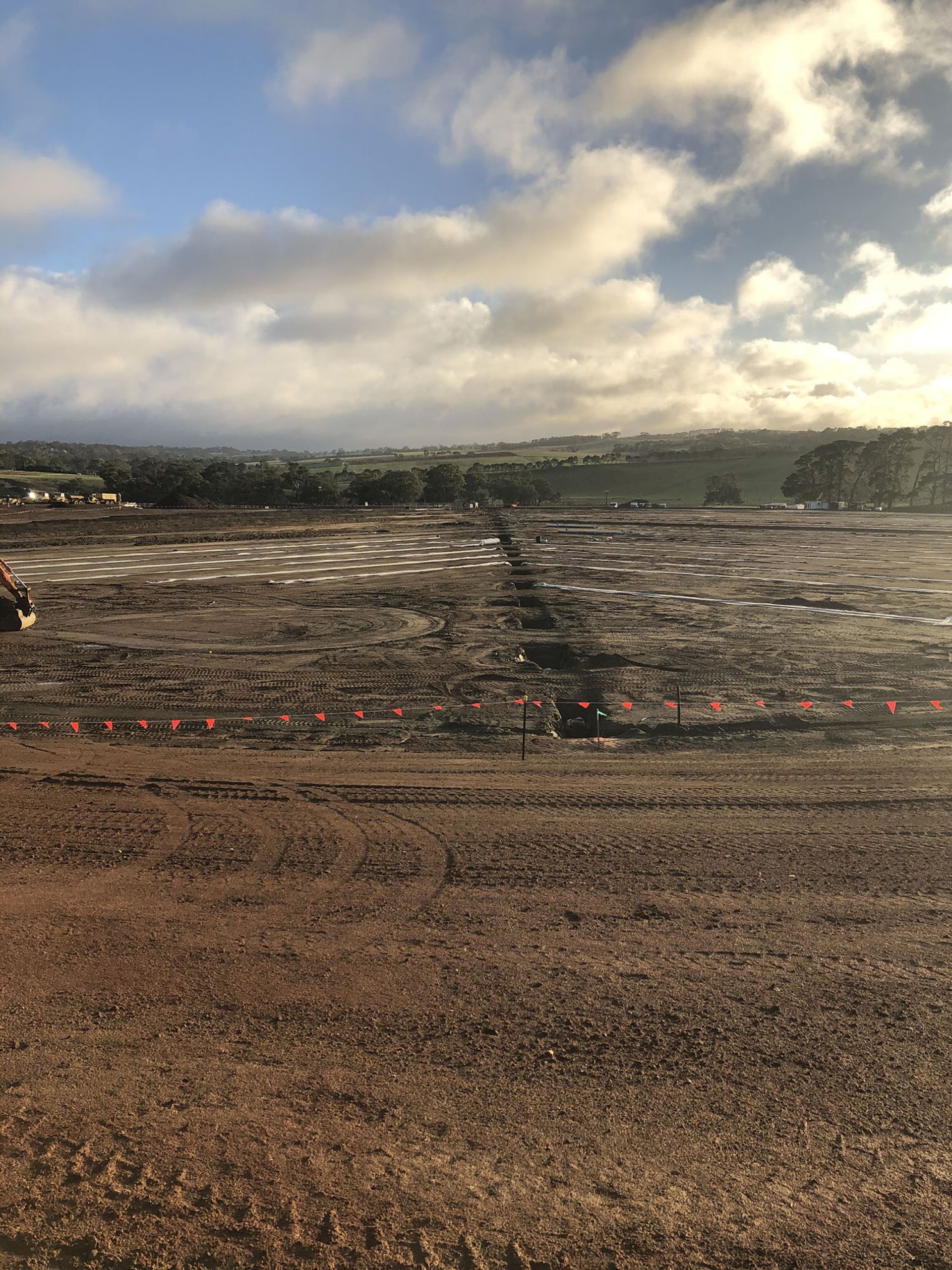 RSH megaflow drainage for premier oval April 2020