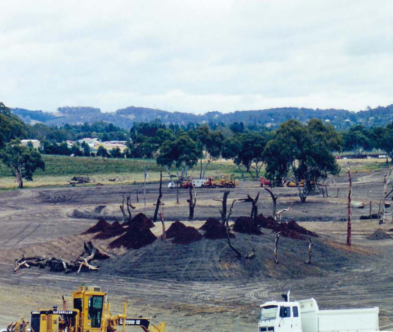 Laratinga Wetlands Construction