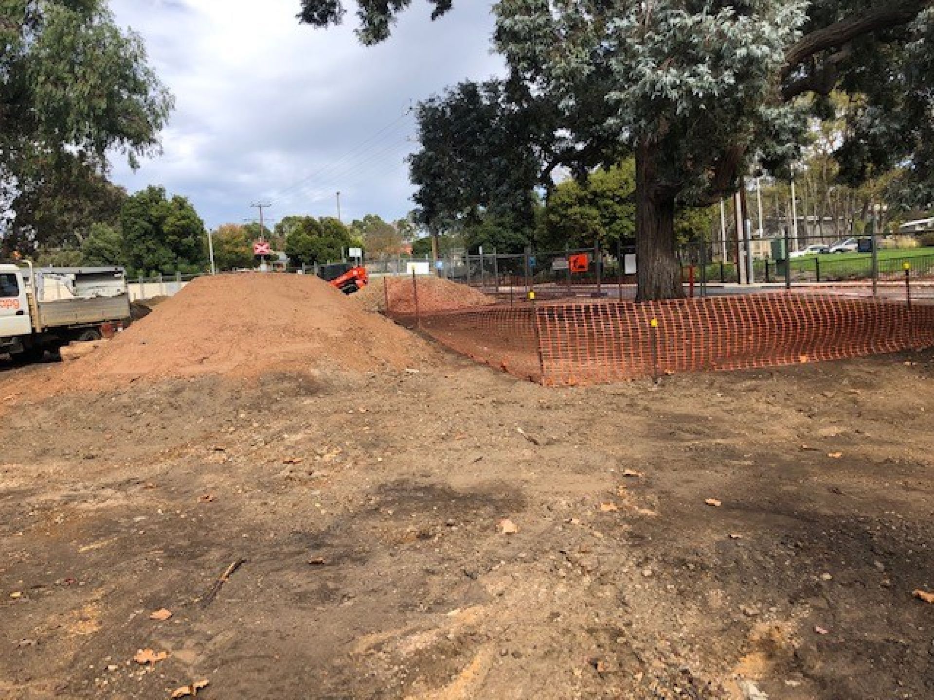 Nairne Village Green - Stage 2 - site preparations underground services