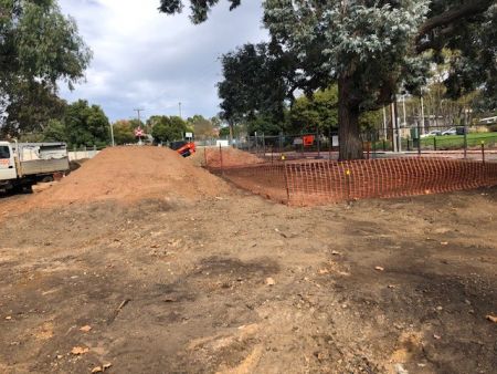 Nairne Village Green - Stage 2 - site preparations underground services