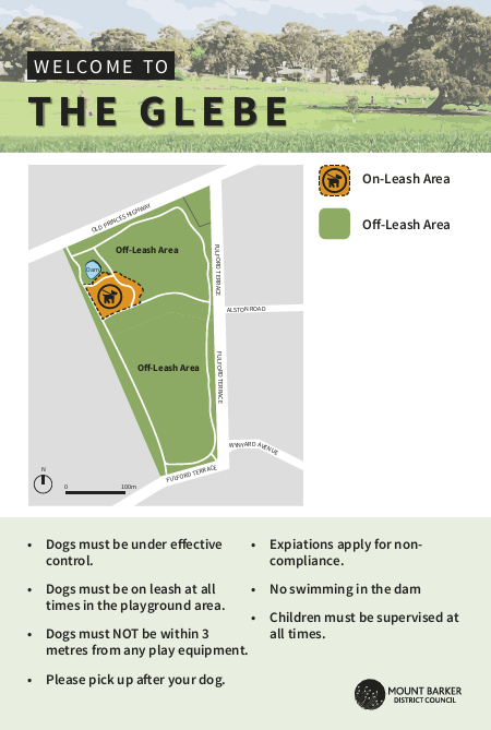Map - The Glebe Dog Management