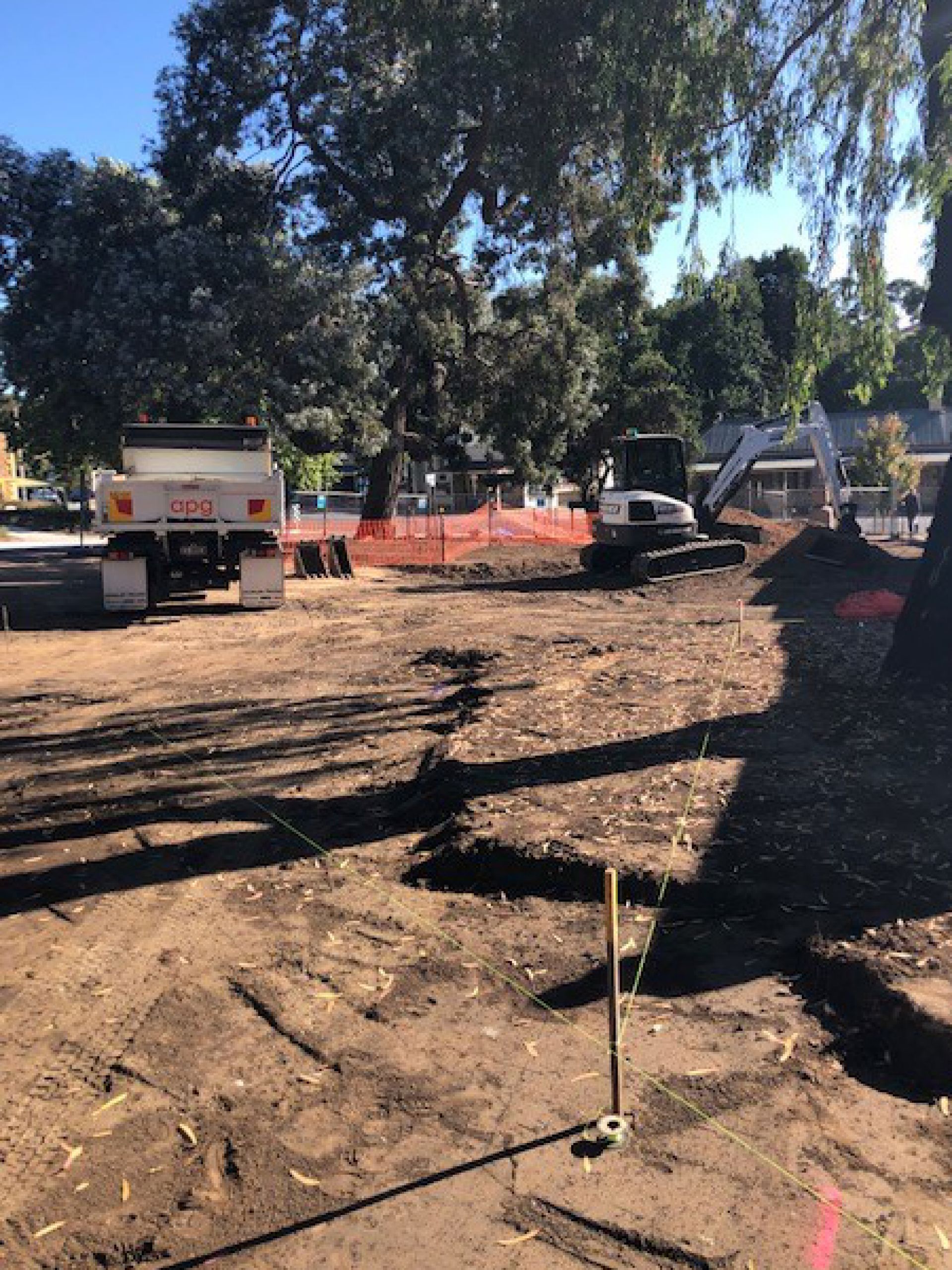 Nairne Village Green - Stage 2 - site preparations