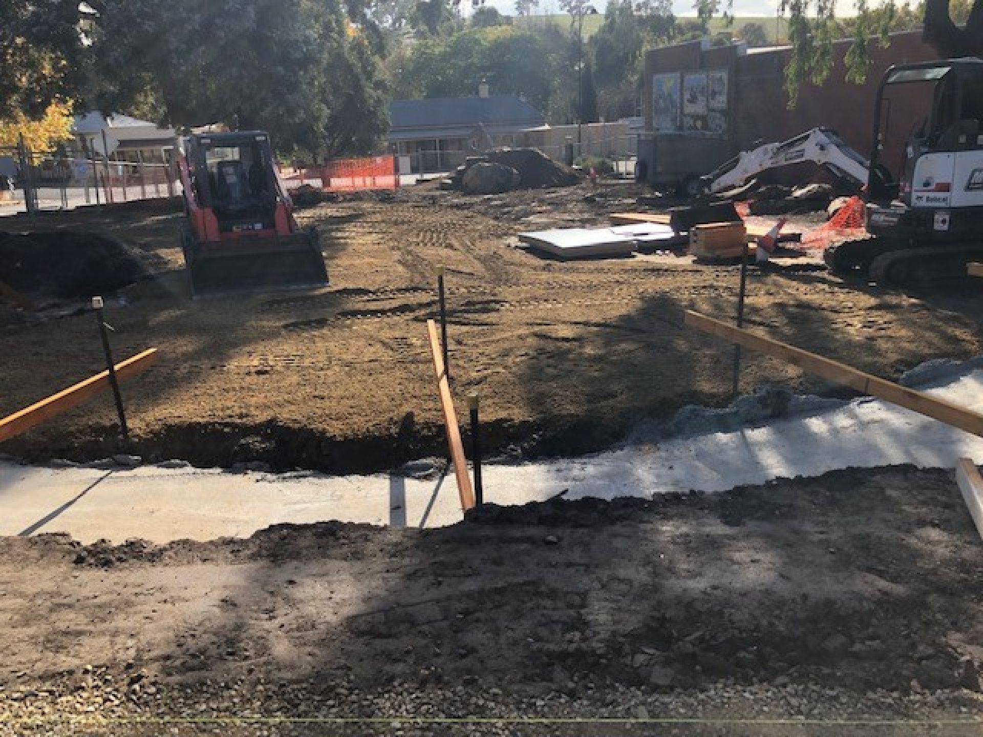 Nairne Village Green - Stage 2 - construction
