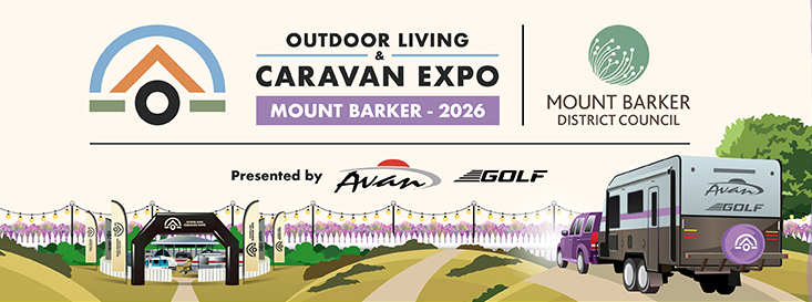 Outdoor Living and Caravan Expo Banner