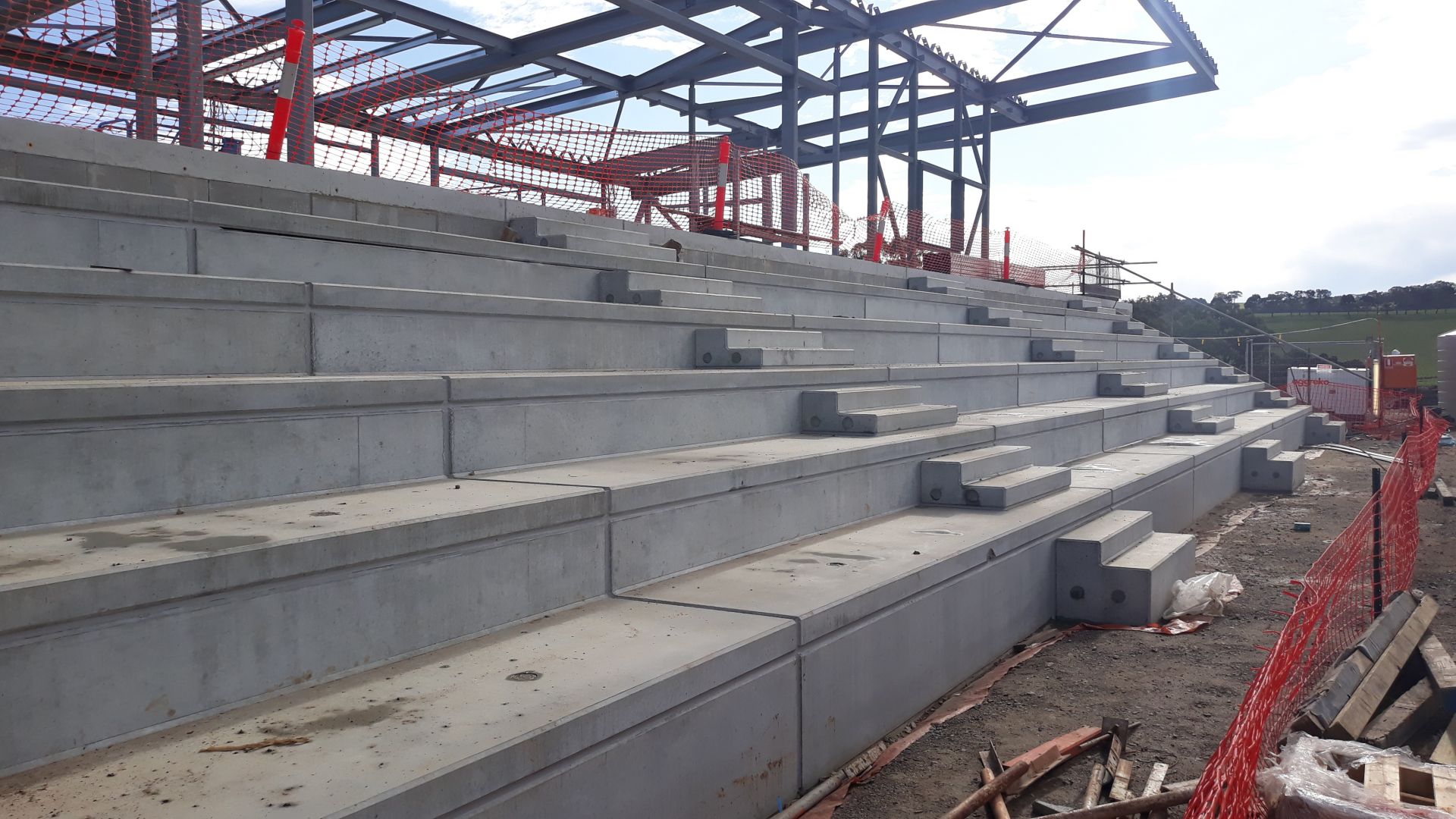 Building B tiered seating again