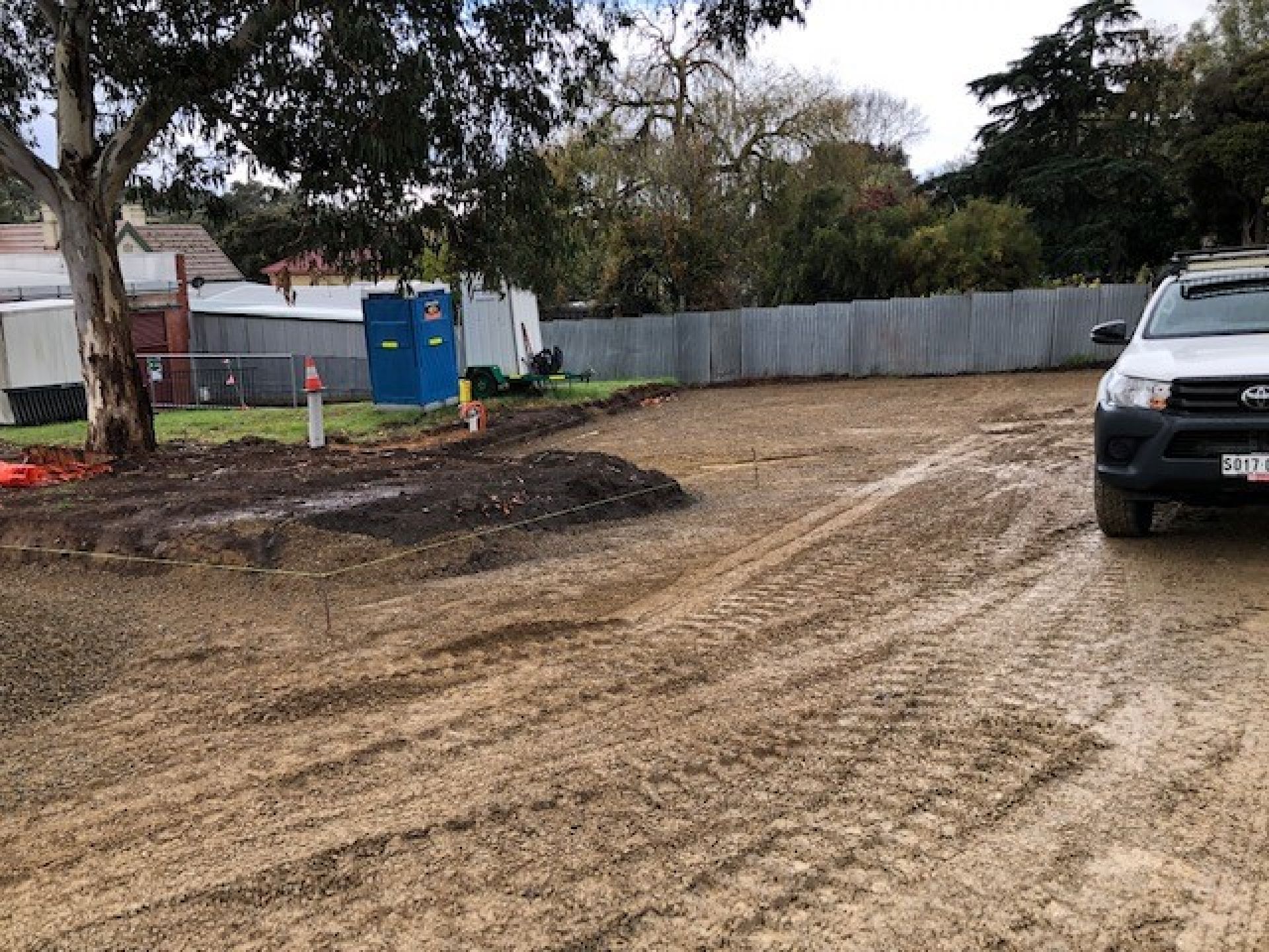 Nairne Village Green - Stage 2 - construction
