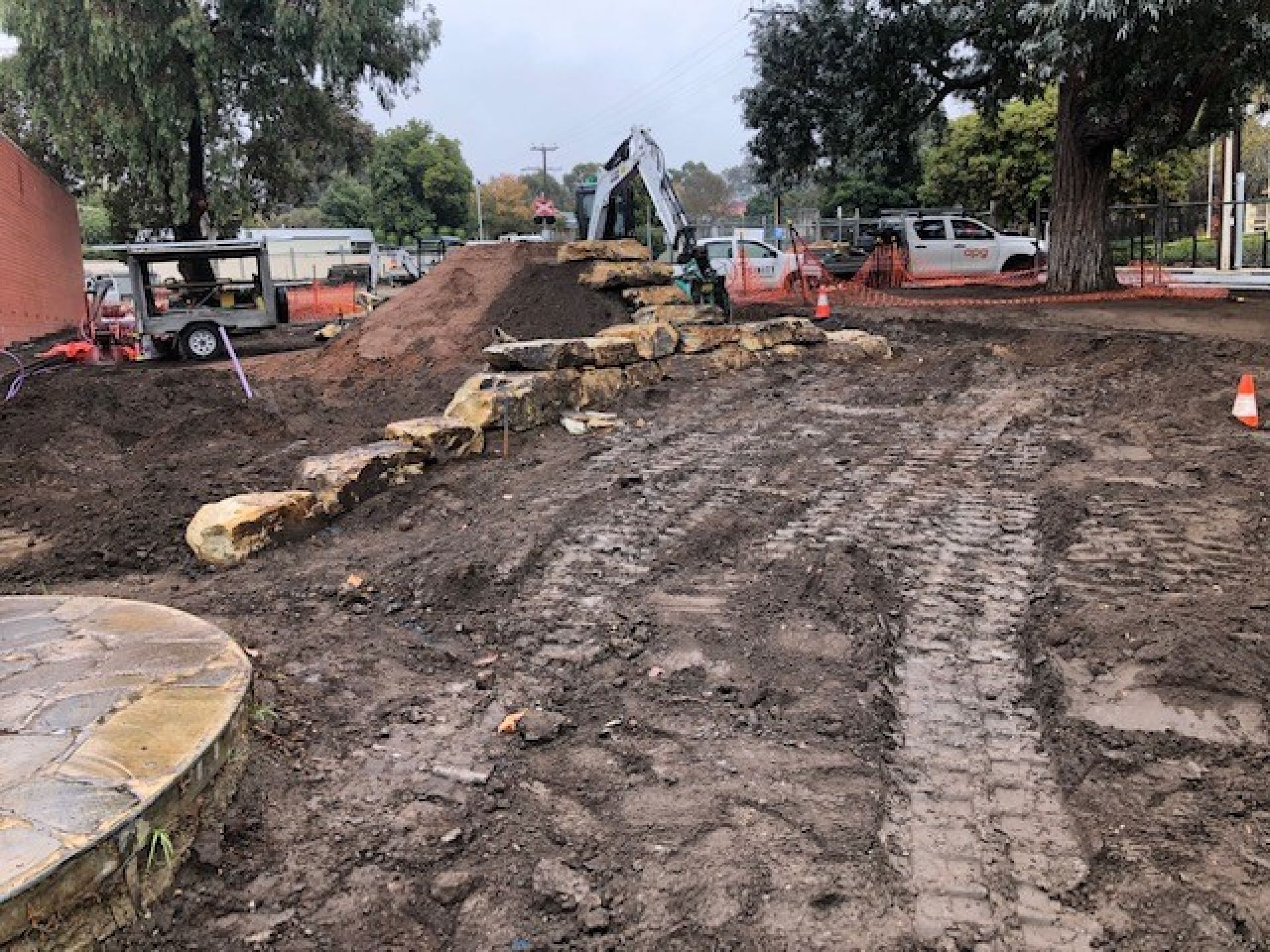 Nairne Village Green - Stage 2 - construction
