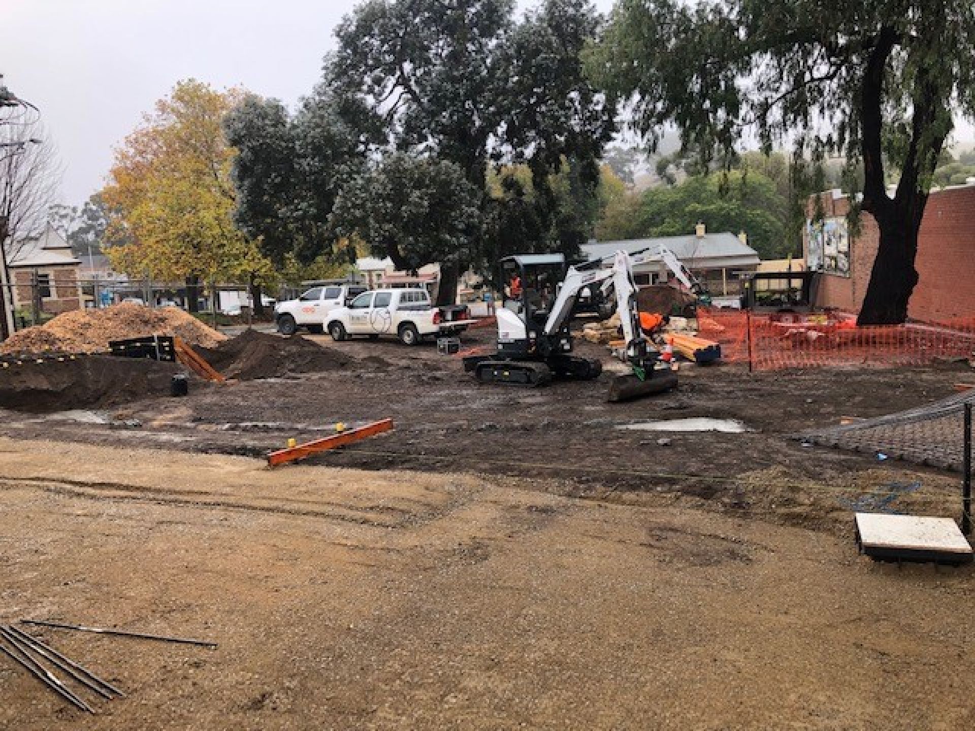 Nairne Village Green - Stage 2 - construction