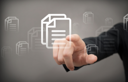Card listing - online document
