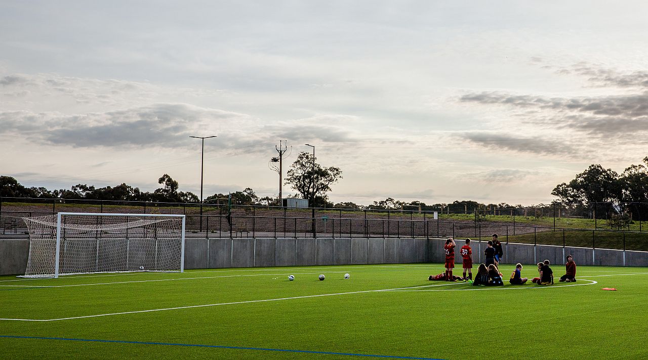 Soccer pitch