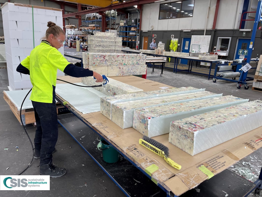 Recycled soft plastic panel manufacturing
