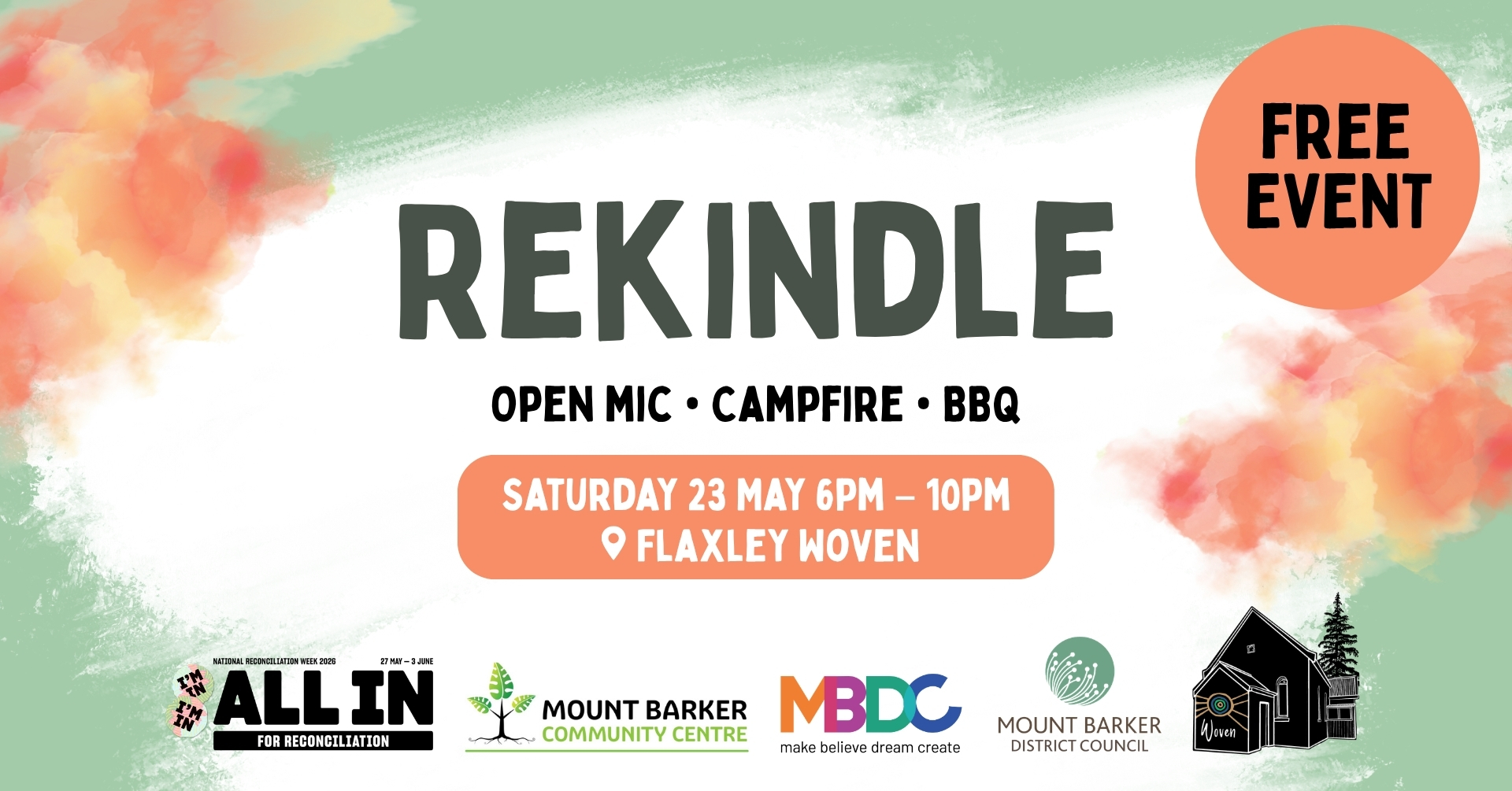 REKINDLE 23 May 2026 banner