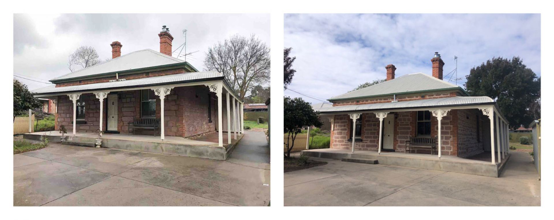 Heritage Incentive Scheme - Mount Barker (front) - Before and After